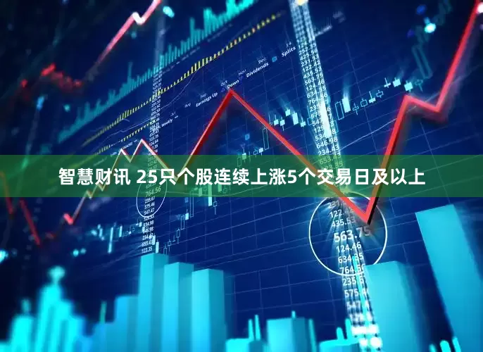 智慧财讯 25只个股连续上涨5个交易日及以上