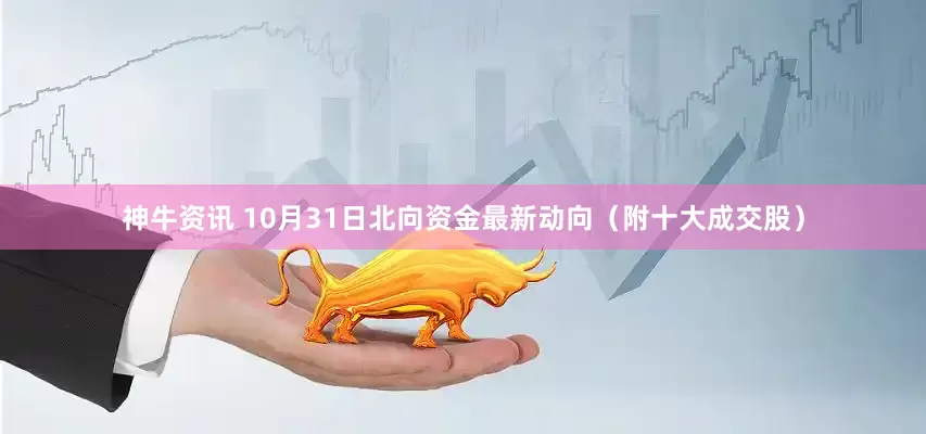 神牛资讯 10月31日北向资金最新动向（附十大成交股）